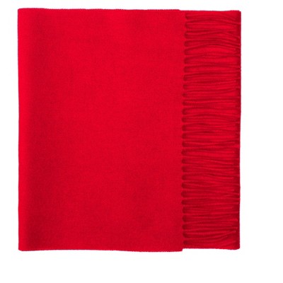 Lona Scott Pure Lambswool Plain Scarf