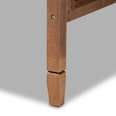 Walnut Brown Twin Upholstered Daybed with Trundle