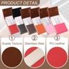 Unique Bargains PU Leather Magnetic Closure Business Card Holder - 3 of 4