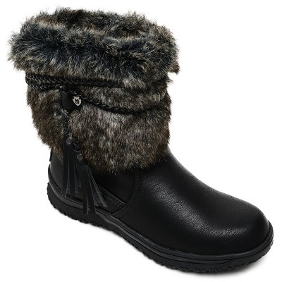 Minnetonka on sale fur boots