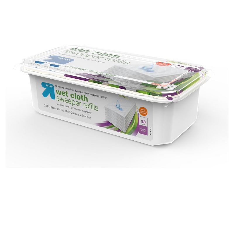 Floor Wipes - Lavender Scent - 28ct - up &#38; up&#8482;, 4 of 5