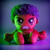 Bleacher Creatures Marvel Hulk 8" Kuricha Sitting Plush- Soft Chibi Inspired Toy - 4 of 4