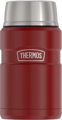 Thermos Funtainer 16 Ounce Stainless Steel Vacuum Insulated Food Jar With  Folding Spoon, Slate Stone : Target