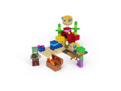 Minecraft coral reef lego hot sale