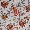 RLF Home Island Gem Tailored 100% Cotton with Fully Lined 3" Rod Pocket Valnance for Windows 50" x 14" Silver - 4 of 4