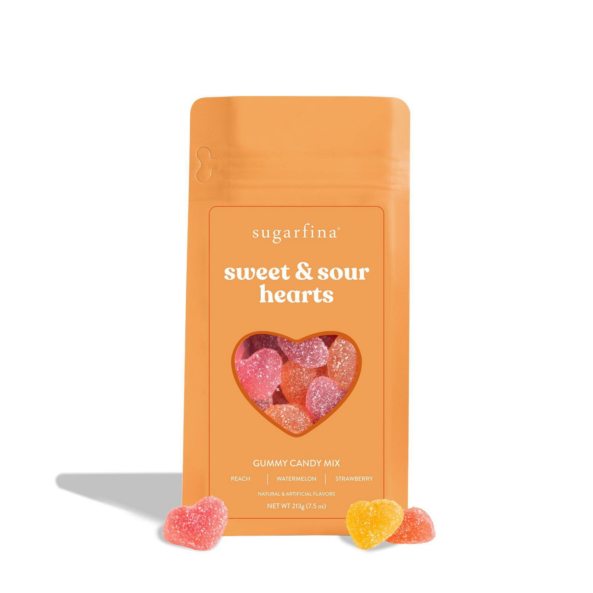 Sugarfina Sweet & Sour Hearts Candy Bag - 7.5oz
