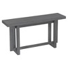 NicBex Console Table Contemporary Extra Long Entryway Table with Wood Top for Entryway, Hallway, Living Room, Foyer, Corridor - 3 of 4