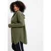 June + Vie by Roaman's Women's Plus Size Zip-Up French Terry Hoodie - 4 of 4