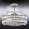 Urban Ambiance Luxury Modern Farmhouse Indoor Ceiling Fan,  18.1"H x 23.5"W,  Galvanized Steel, UHP9030 - 4 of 4