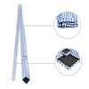 Allegra K Men's Polka Dots Business Wedding Pocket Square Clip Cufflinks Necktie Sets - 2 of 4