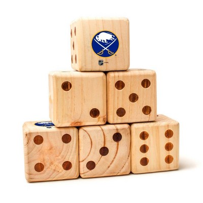 NHL Buffalo Sabres Yard Dice