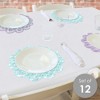 Big Dot of Happiness Let’s Be Mermaids - Baby Shower or Birthday Party Round Table Decorations - Paper Chargers - Place Setting For 12 - 2 of 4