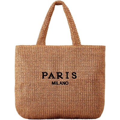 FATMOON Women's Straw Woven Bag Summer Shoulder Bag Beach Purse Hobo Vacation Straw Clutch Handbag