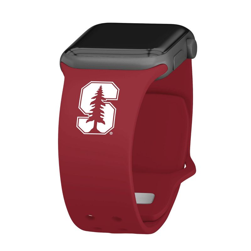 NCAA Stanford Cardinal Silicone Apple Watch Band , 1 of 4