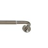 Versailles Privacy Wraparound Rod Set - Brushed Nickel - 3 of 3