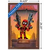 Trends International Marvel Comics - Deadpool - Statue Framed Wall Poster Prints - 3 of 4