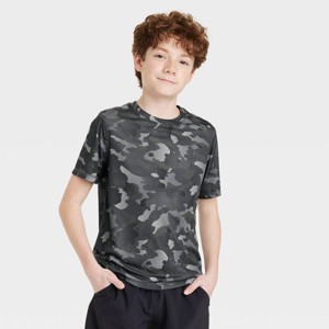 Boys' Athletic Printed T-Shirt​ - All In Motion™ - 1 of 3