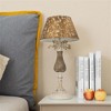 Vintage Table Lamp with Rustic Finish, Height 30.32", Width 14.96", Classic Home Decor Light, 1pc - 2 of 4