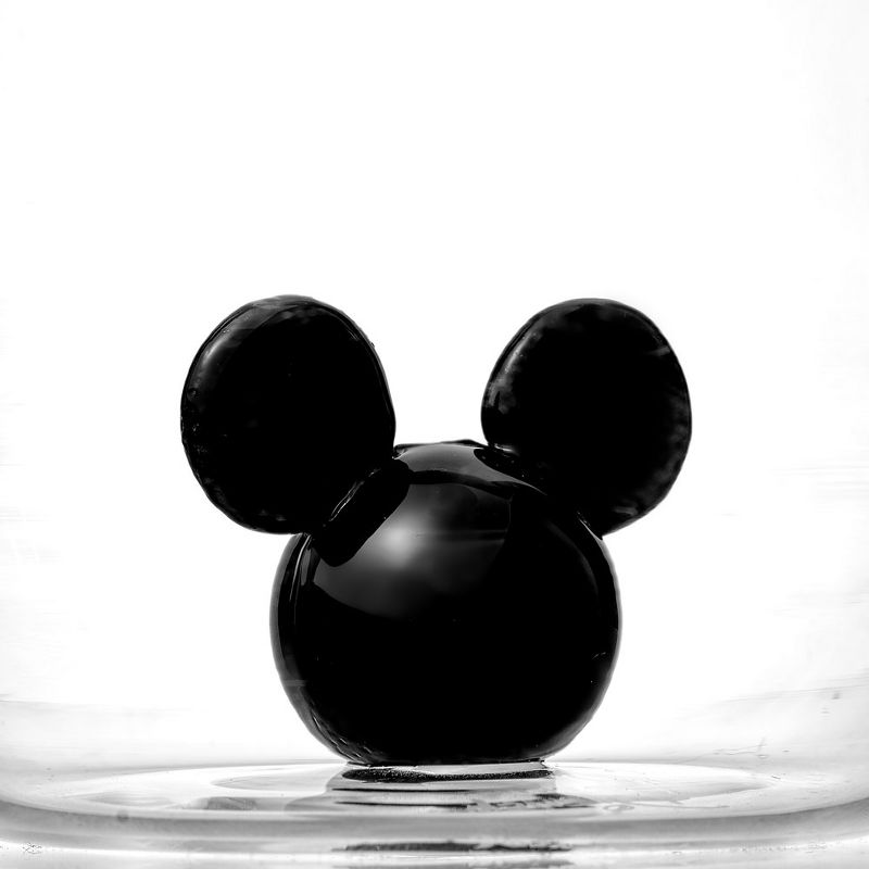 JoyJolt Disney Mickey & Minnie Icon Stemless Wine Glass - 10 oz - Set of 2, 4 of 7