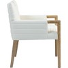 Meridian Furniture,Aimee Vegan Leather Dining Arm Chair - 4 of 4