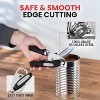 with Bottle Opener - Rust Proof Manual Can Opener With Turn Knob & Comfy Soft Grip Handles - 3 of 4
