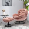 ATJafurn Accent chair TV Chair Living room Chair with Ottoman - 3 of 4