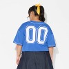 Women's Game Day Cropped Elbow Sleeve V-Neck Athletic Jersey - Wild Fable™ - 3 of 3