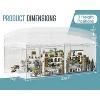 AMERLIFE Outdoors Pop-up Greenhouses with Adjustable Reinforced Frame - 2 of 4