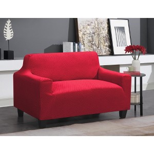J&V TEXTILES Super Stretch Sofa Slipcover – Spandex Non Slip Soft Couch Sofa Cover, Washable Furniture Protector - 1 of 4