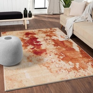 Luxe Weavers Modern Abstract Splatter Indoor Area Rug - 1 of 3