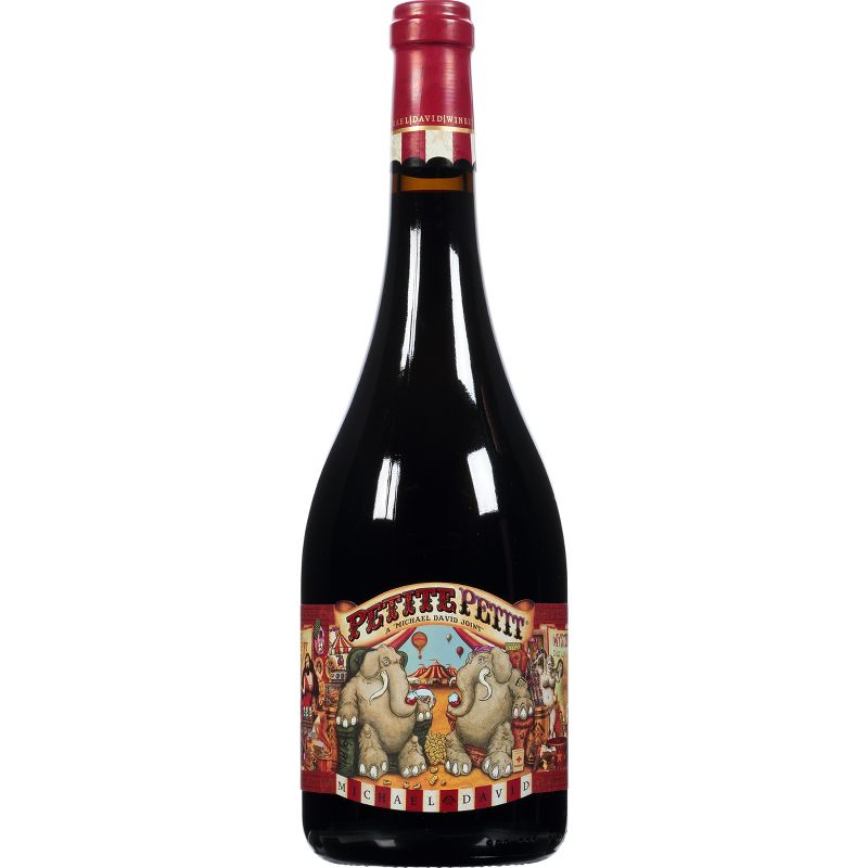 Petite Petit Sirah Red Wine - 750ml Bottle, 1 of 4