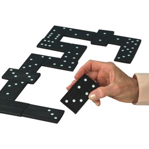 S&S Worldwide Jumbo Double Six Domino Set - 1 of 2
