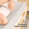 LISM 2-Pack 100% Cotton Changing Pad Covers Diaper Changing Pad Sheets - 3 of 4