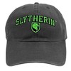 Harry Potter Slytherin Arch Adult Dad Cap Charcoal OS - 2 of 4