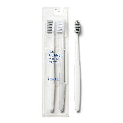 Manual Toothbrush - 2ct - Smartly™