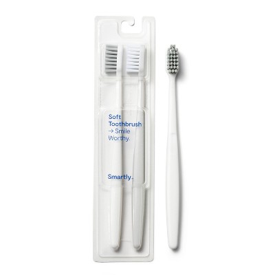 Soft Toothbrush - Trial Size - 2ct - Smartly™