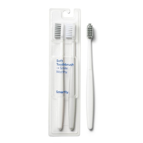 White toothbrush 2024