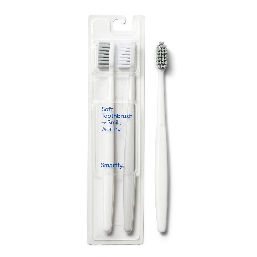 Manual Toothbrush - 2ct - Smartly