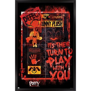 Trends International Poppy Playtime - It's Their Turn Framed Wall Poster Prints - 1 of 4