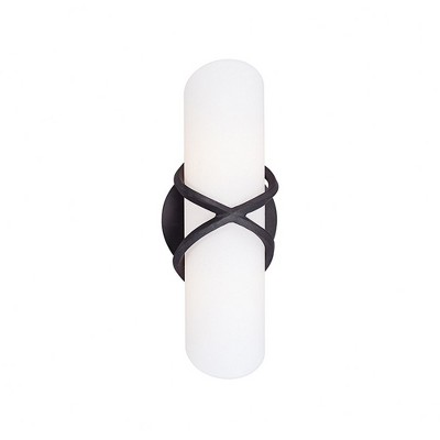 Troy Lighting Roxbury 2 - Light Vanity in  Graphite Provence Shade