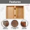 Mela Artisans Storage Box Scallop - 4 of 4
