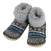 Gold Medal Women's Aztec Print Foldover Bootie Slipper - 2 of 3