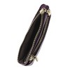Unique Bargains Symmetrical Three Zipper Pocket Coin Purse Wallet 1 Pc - 2 of 4