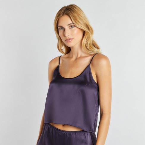 Journelle Women's Celine Open Back Cami Tank Top In Purple, Size