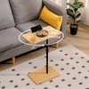 C-shaped Side Table for Couch and Bed - 3 of 4