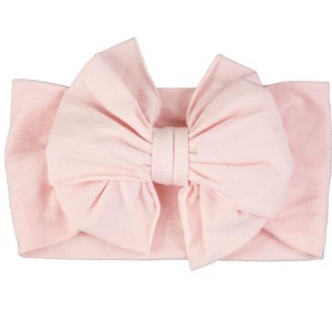 RuffleButts Baby/Toddler Girls Big Bow Headband - 1 of 3