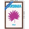 Trends International Reinders: Destinations - Destination Sardinia Framed Wall Poster Prints - 3 of 4
