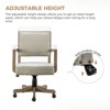 Debora Modern Task Chair Arm Chair for Living Room and Office Room  with Nailed Trims| KARAT HOME - 3 of 4
