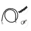 Unique Bargains Faux Pearl Handbag Strap Black 1 Pc - 3 of 4
