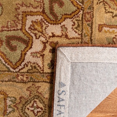 Handmade Tufted Blue Wool 6' x 9' Area Rug